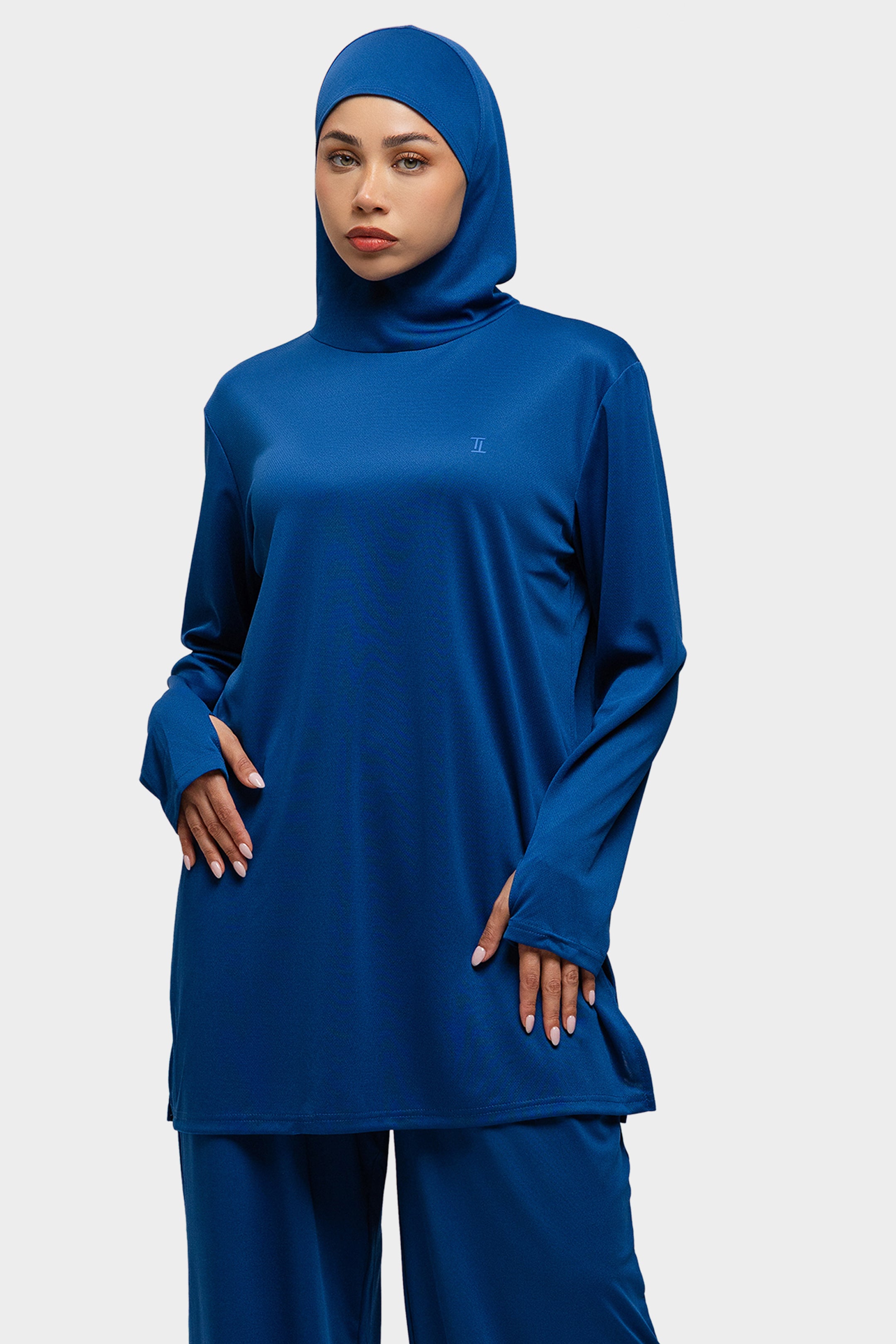 Hijab Top Ocean
