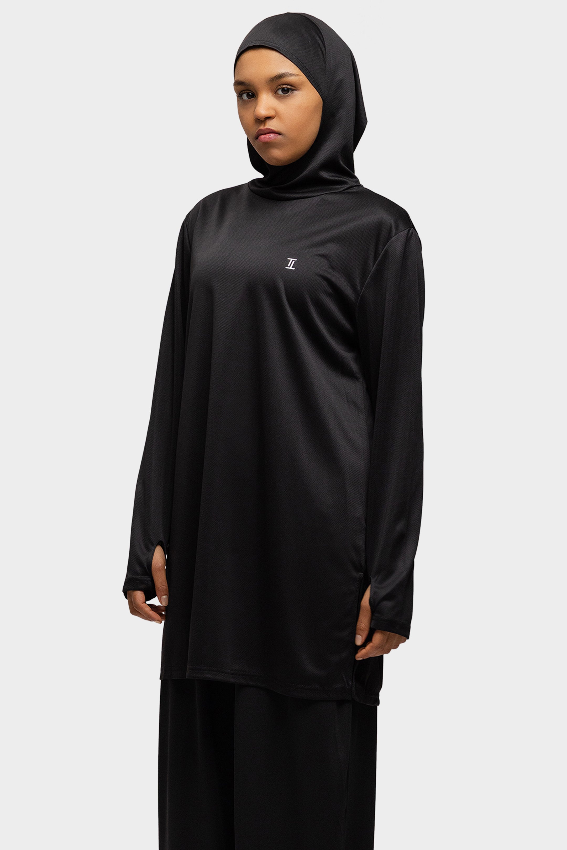 Hijab Top Black