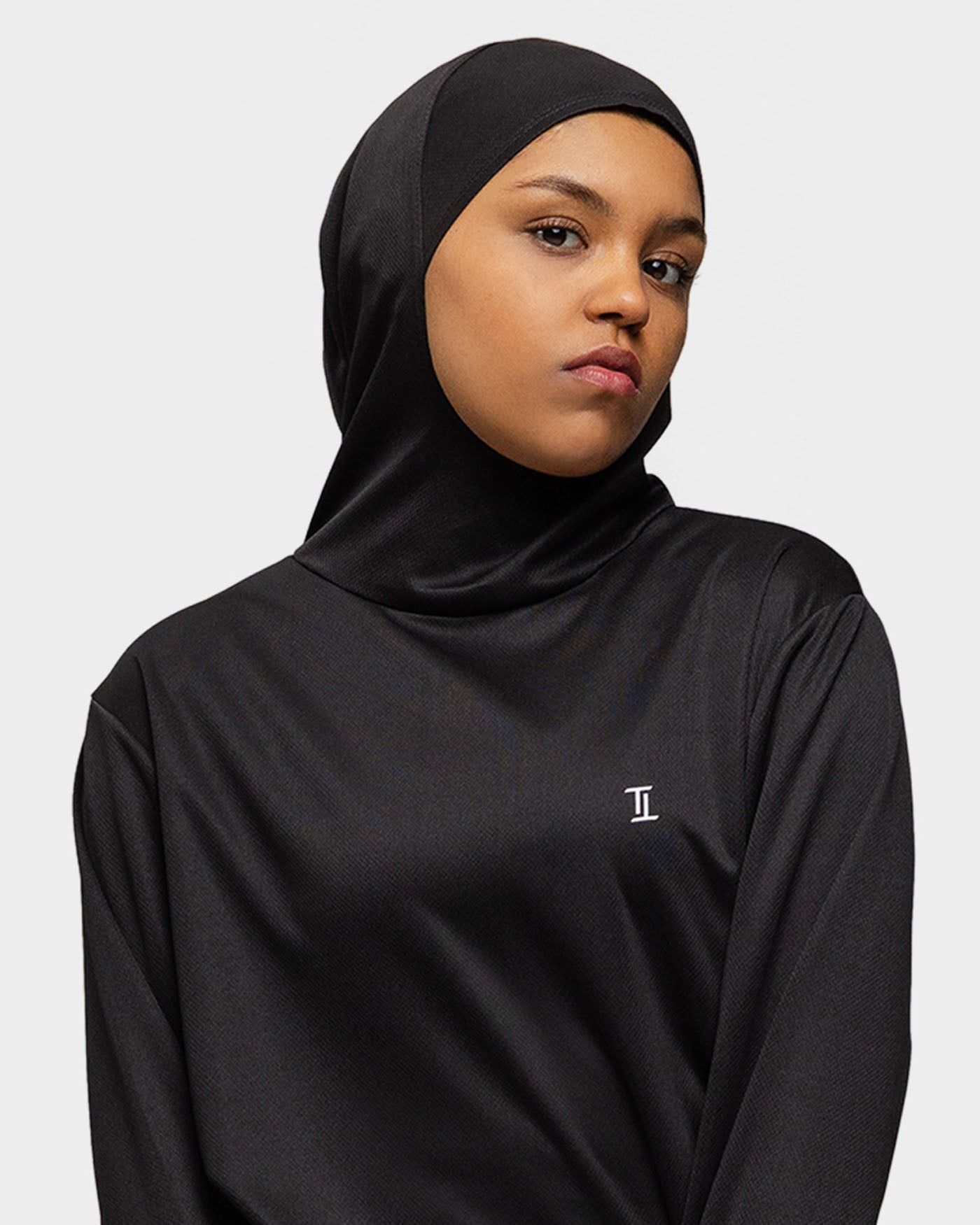 Hijab Top Black