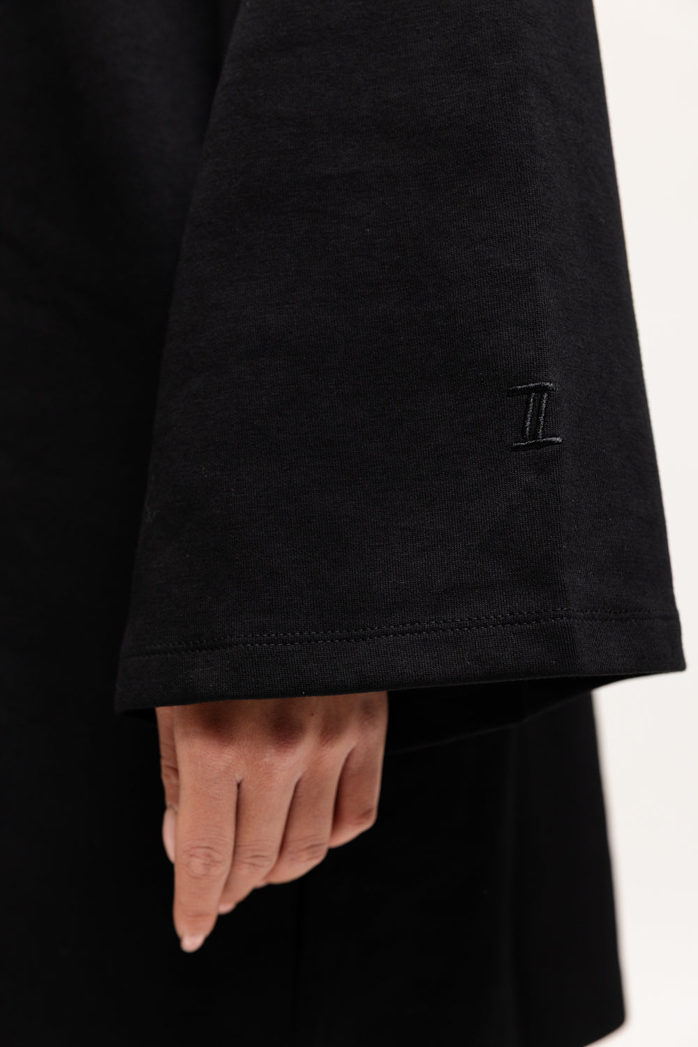 Cotton Oversized T-Shirt Black