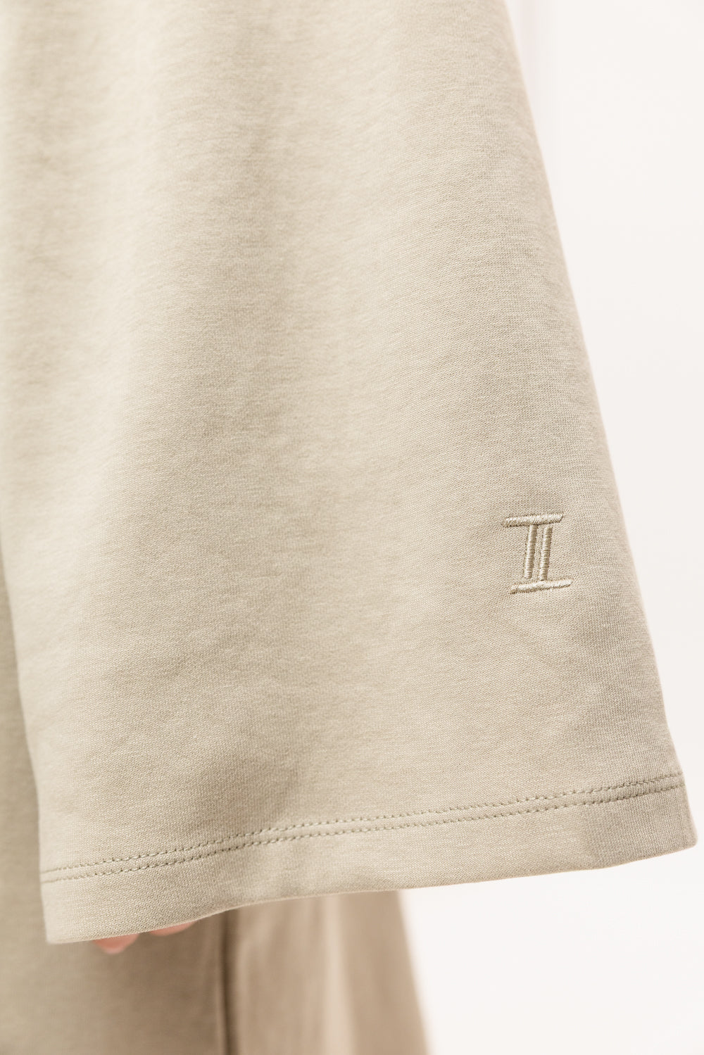 Cotton Oversized T-Shirt Beige
