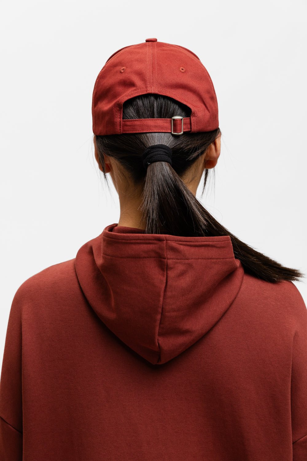 Classic Baseball Cap Cherry Red