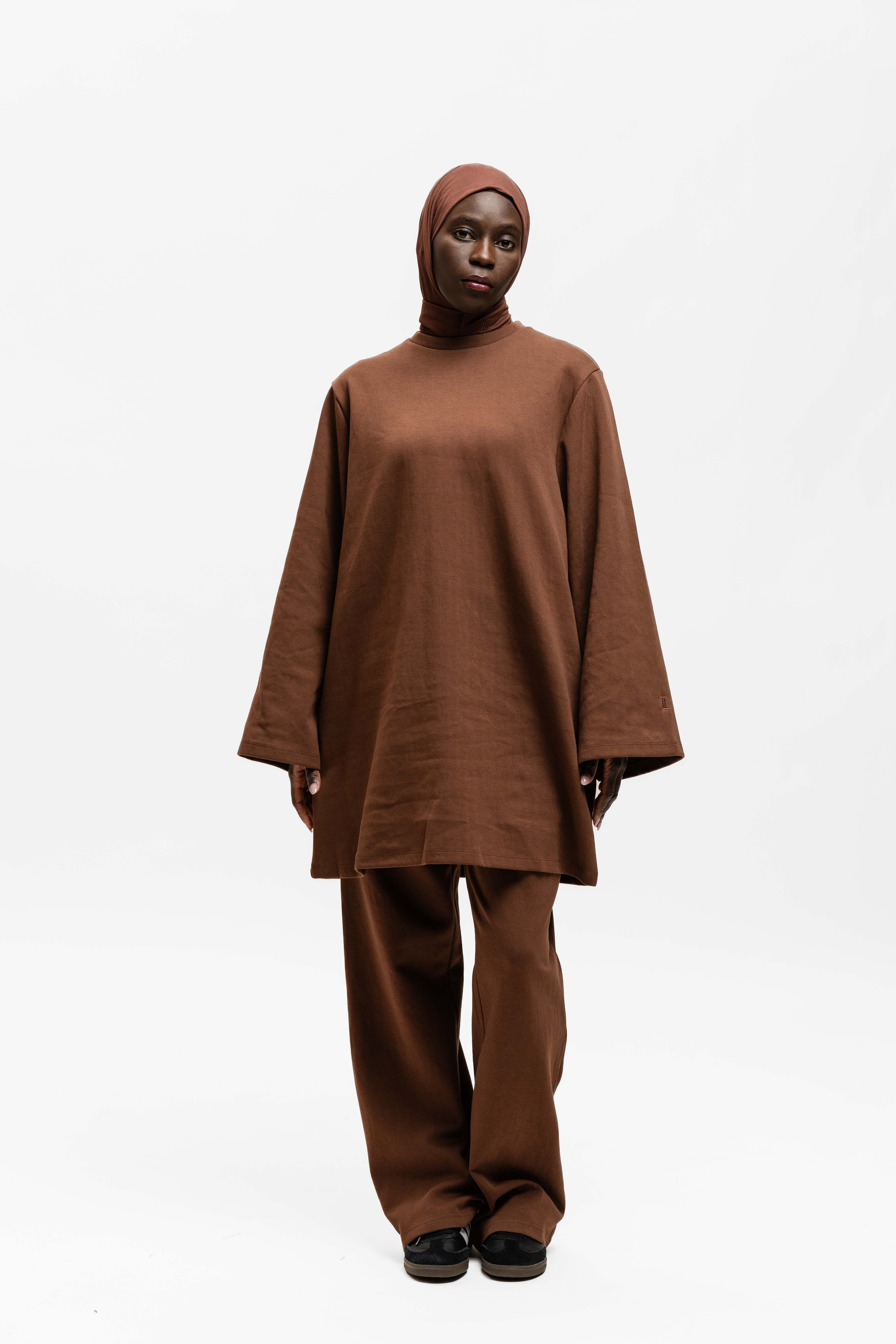 Instant Hijab Chocolate Brown