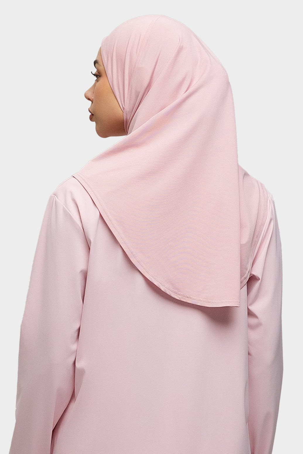 Sports Hijab Soft Pink