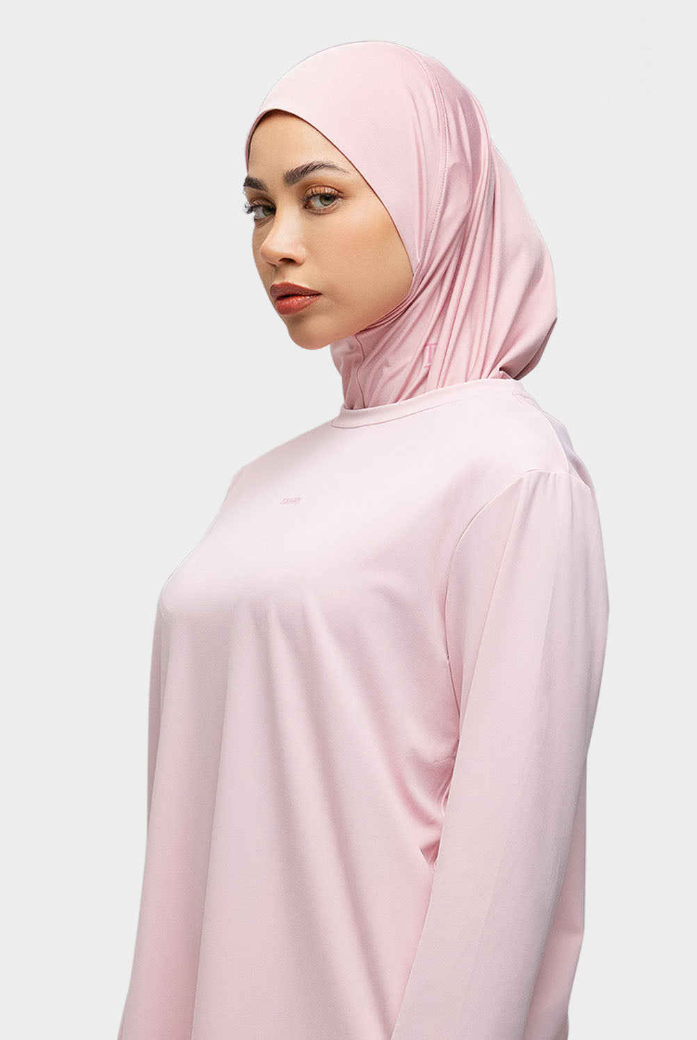 Sports Hijab Soft Pink