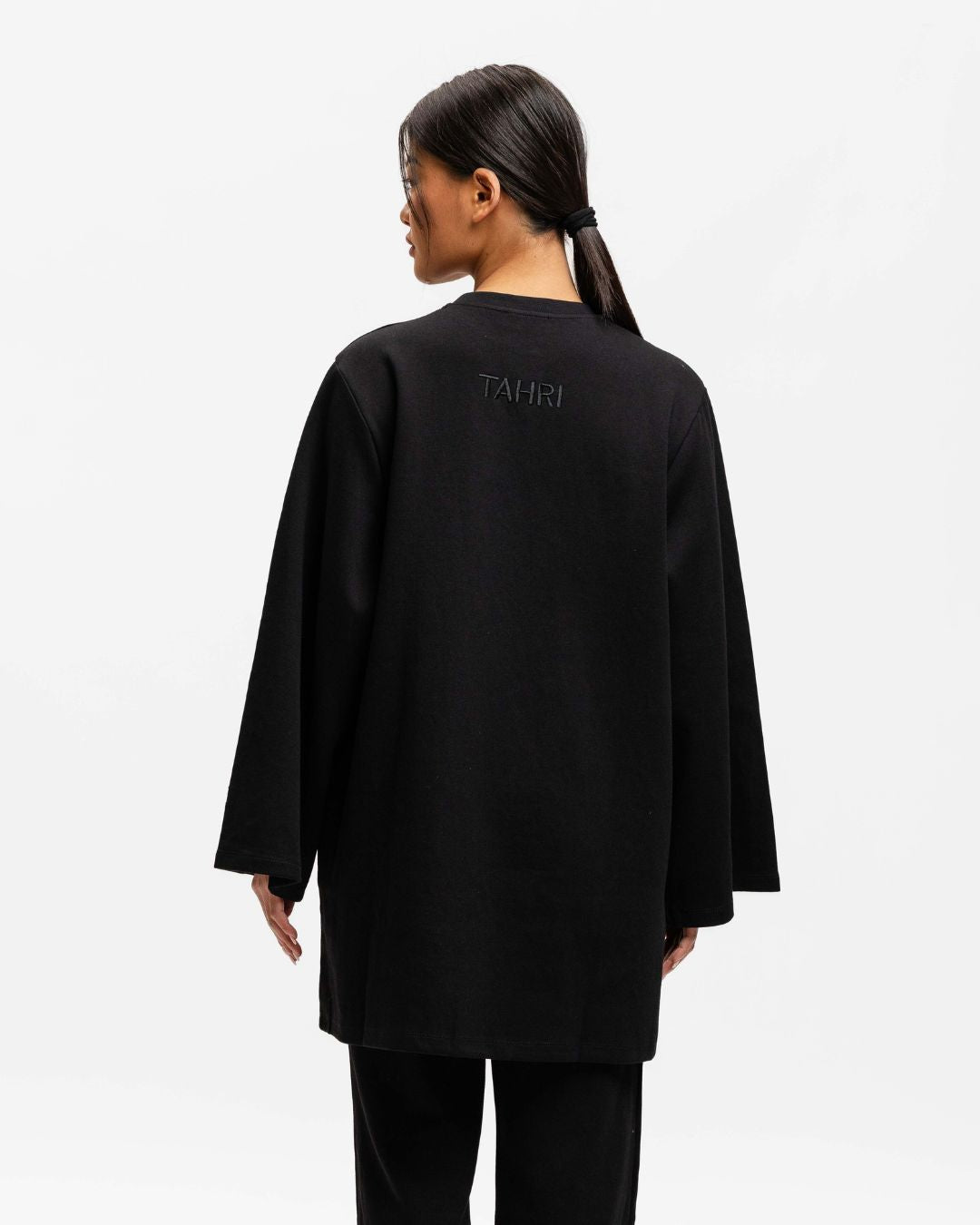 Cotton Oversized T-Shirt Black