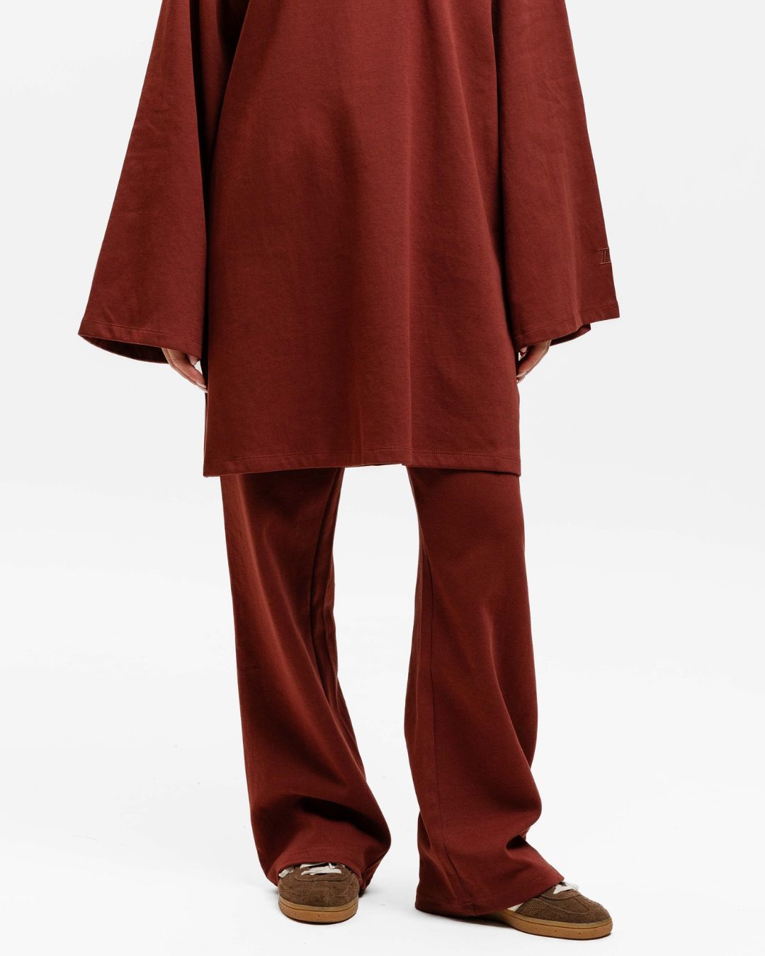 Cotton Joggers Cherry Red