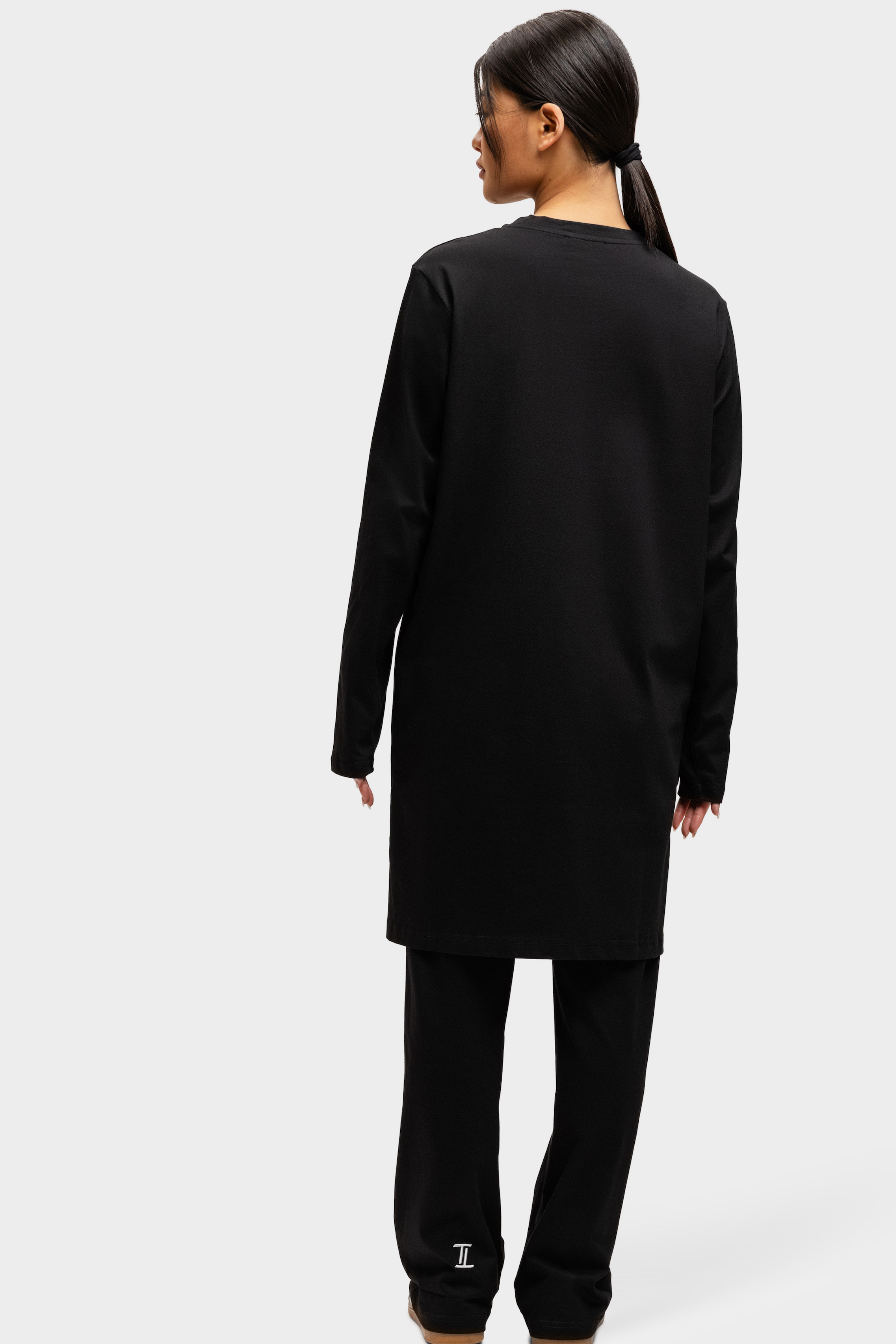 Cotton Training Top Black