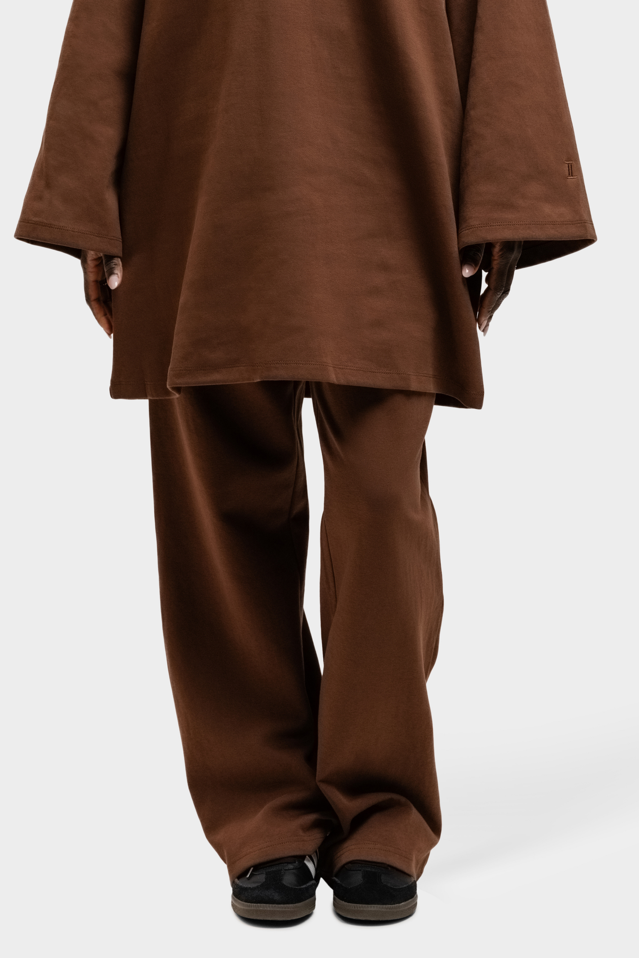 Cotton Joggers Chocolate Brown