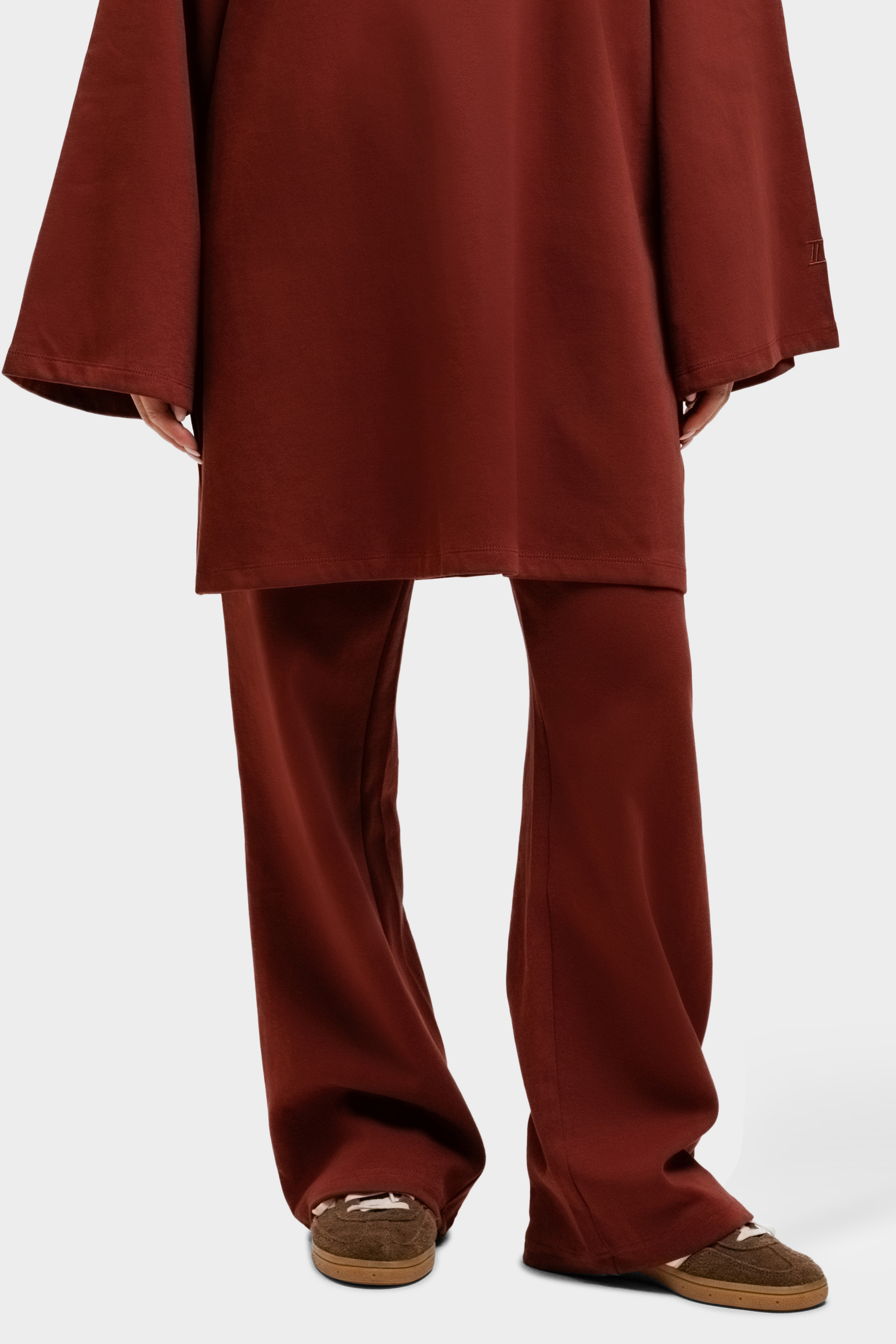 Cotton Joggers Cherry Red