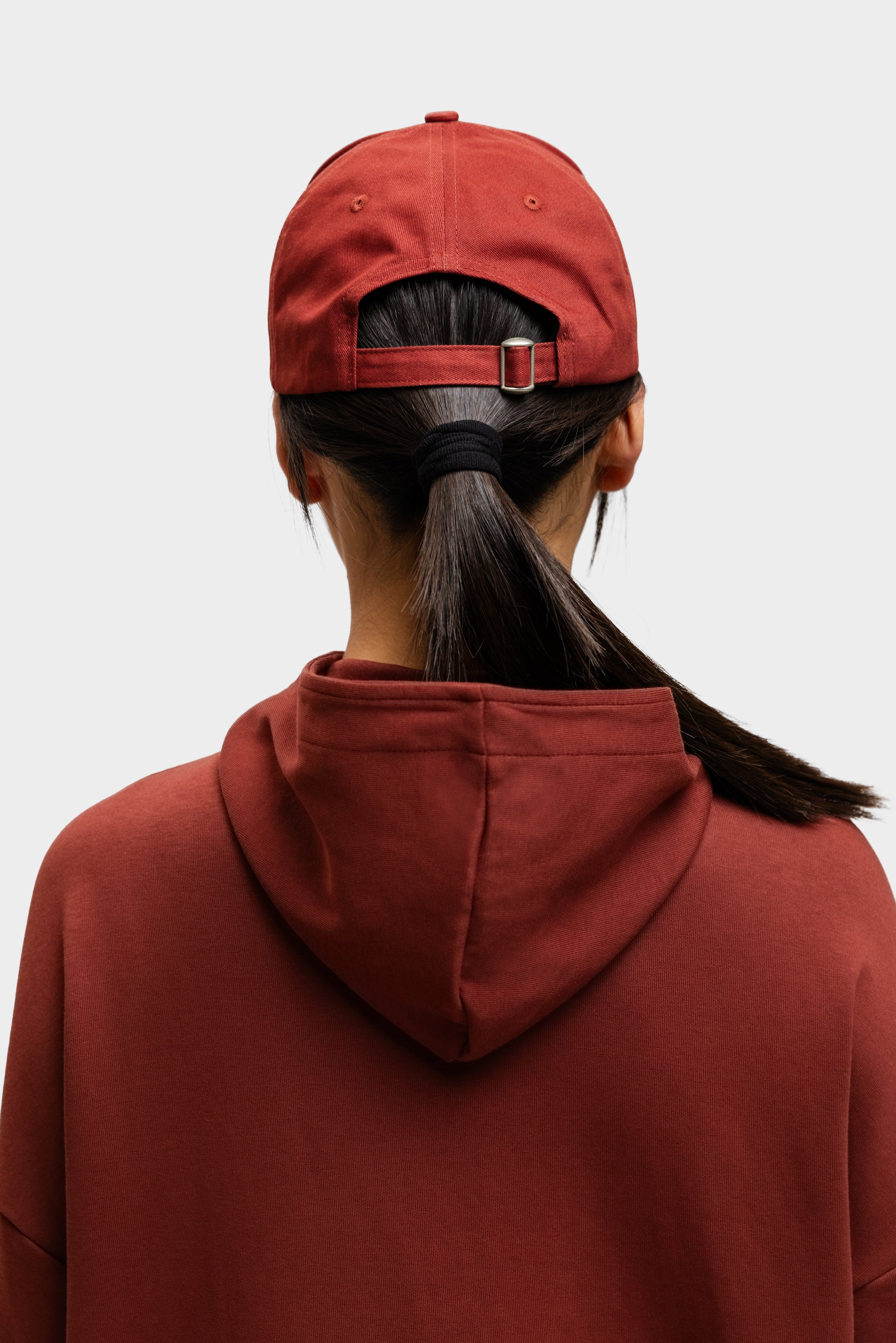 Classic Baseball Cap Cherry Red