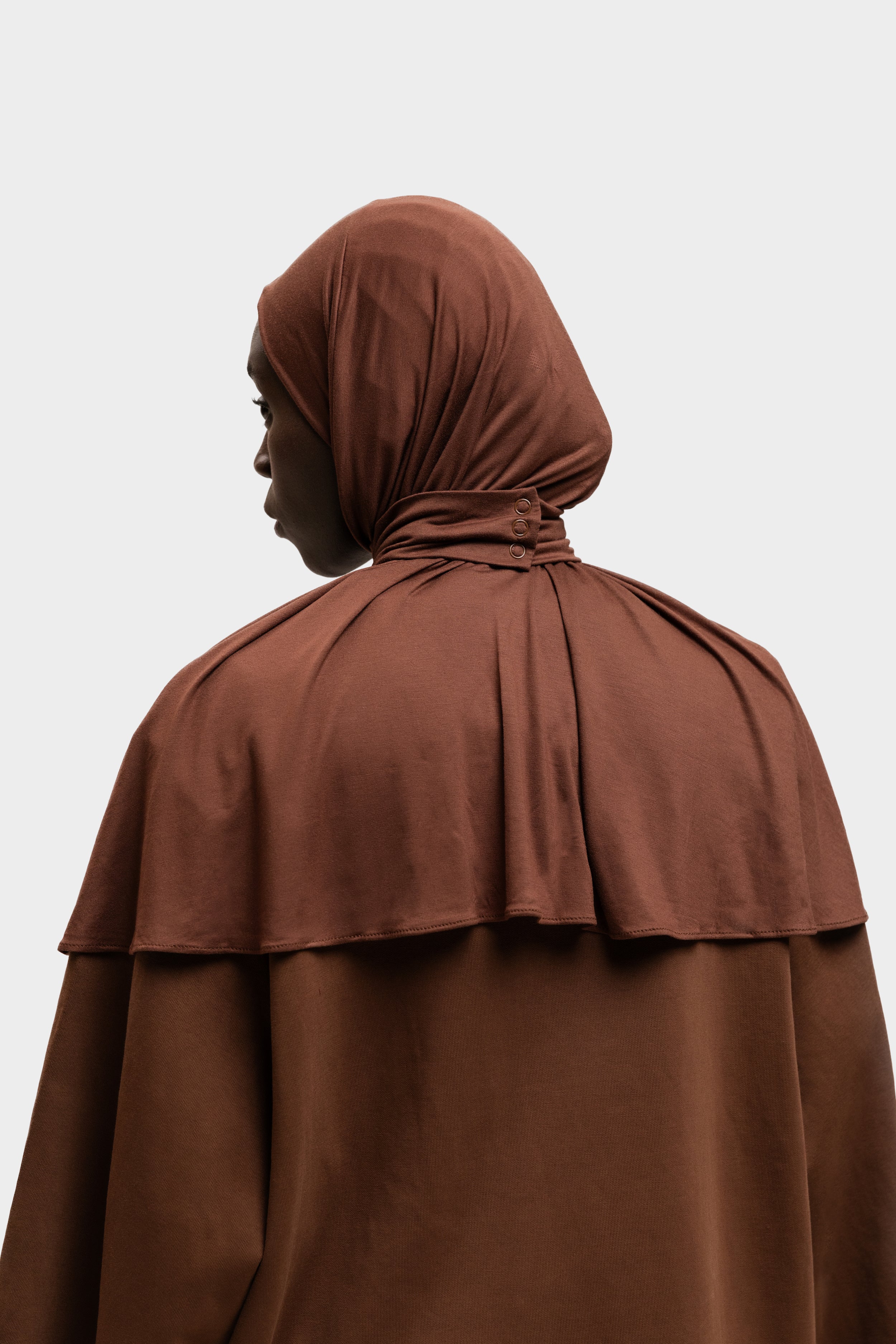 Instant Hijab Chocolate Brown