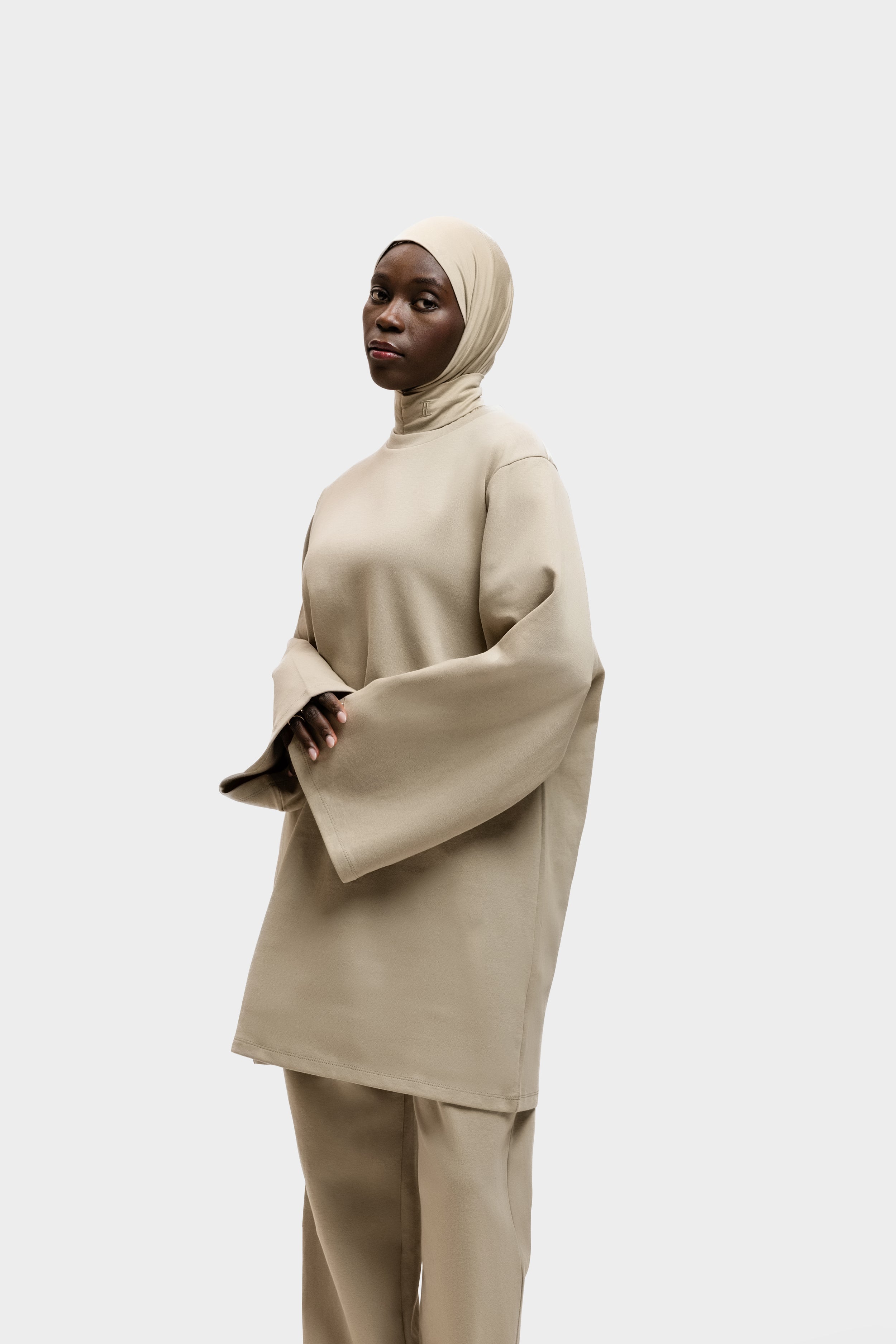 Instant Hijab Beige