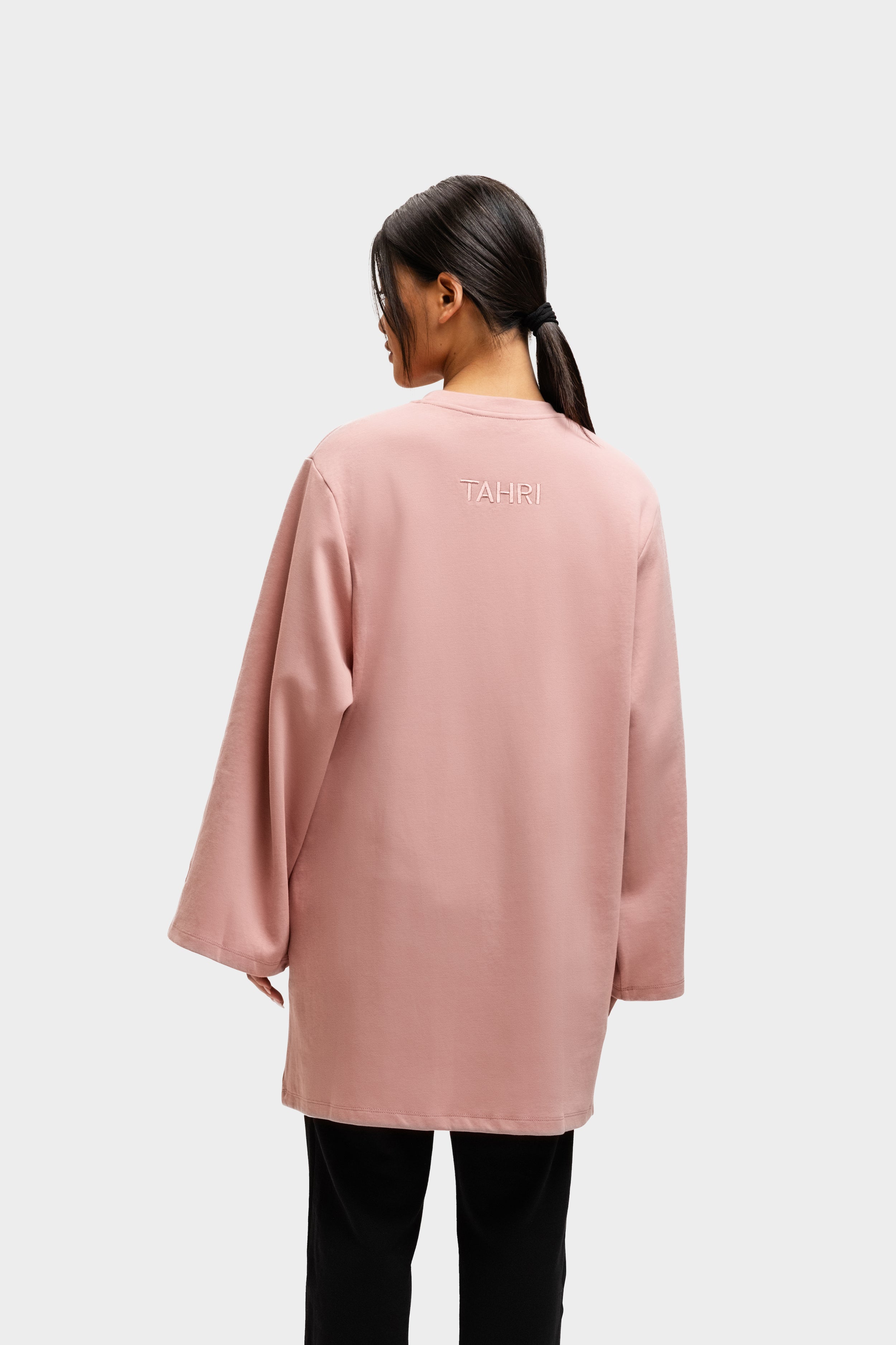 Cotton Oversized T-Shirt Dusty Pink