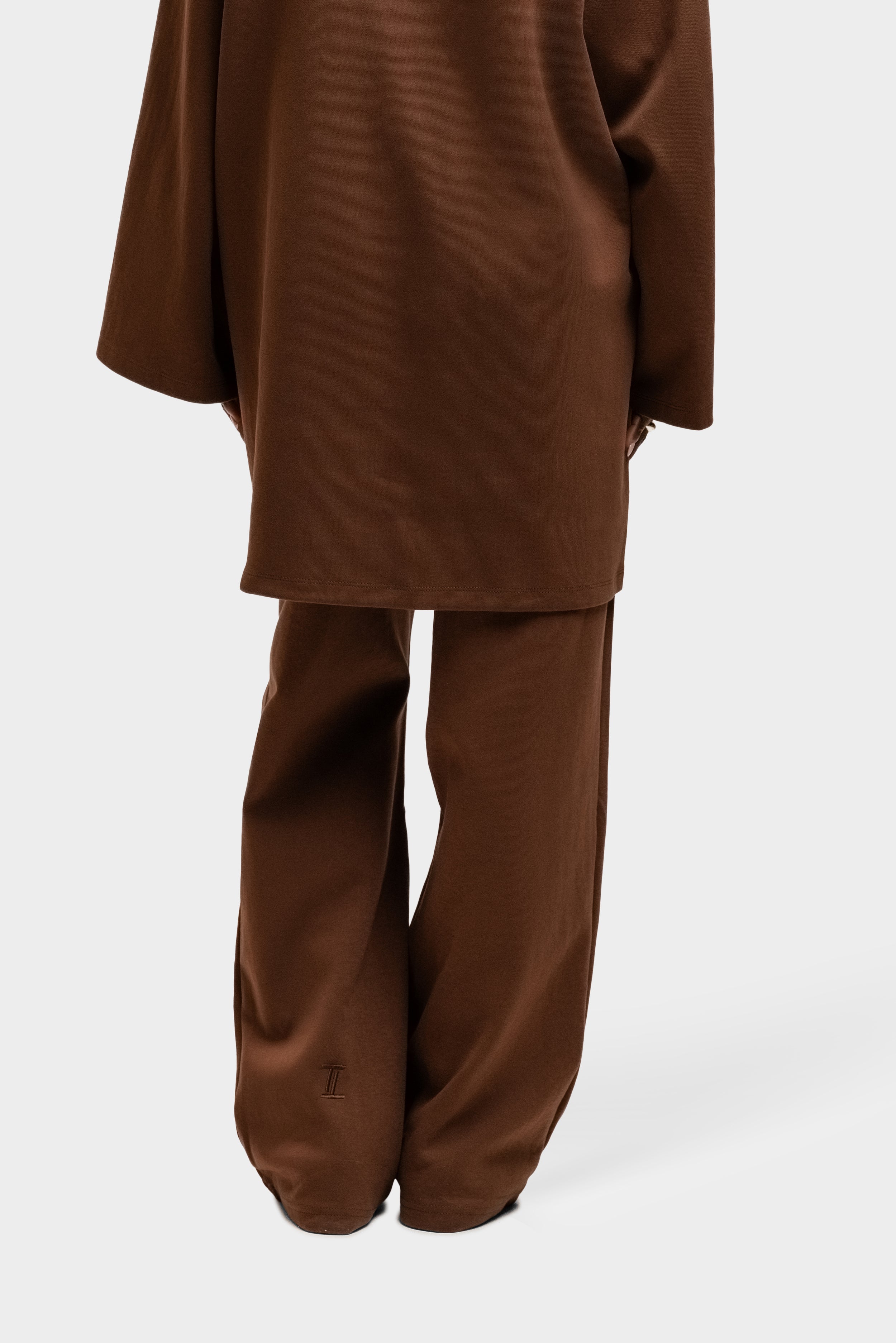 Cotton Joggers Chocolate Brown