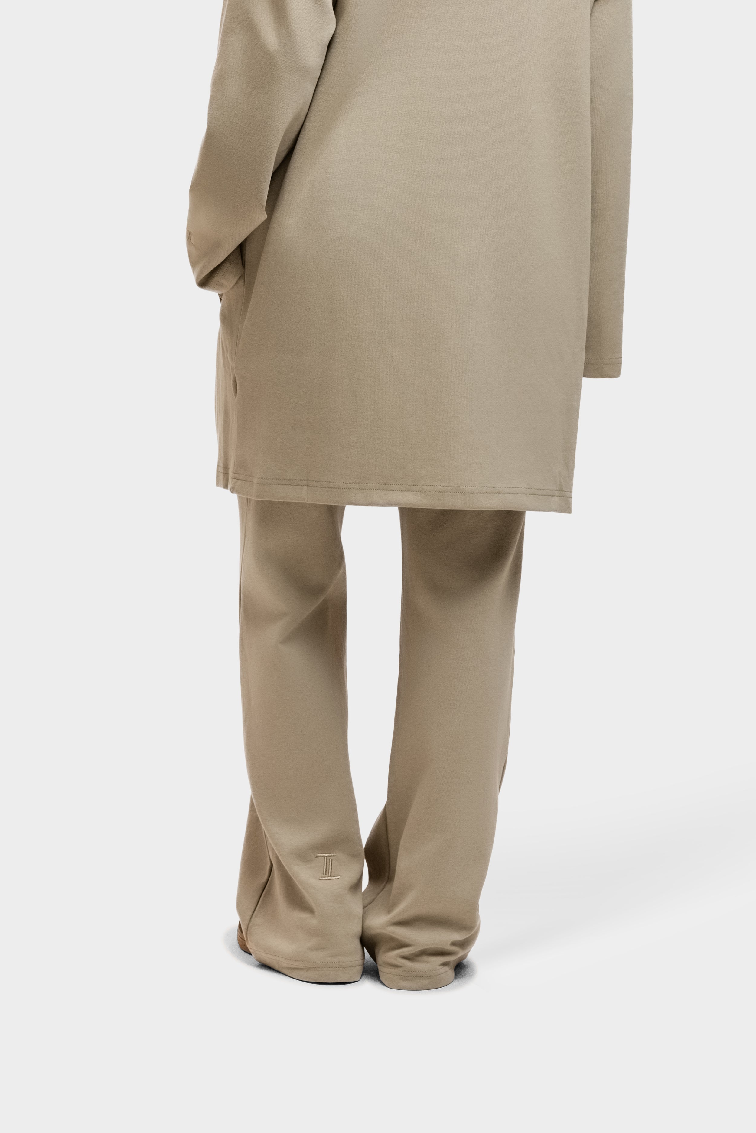 Cotton Joggers Beige