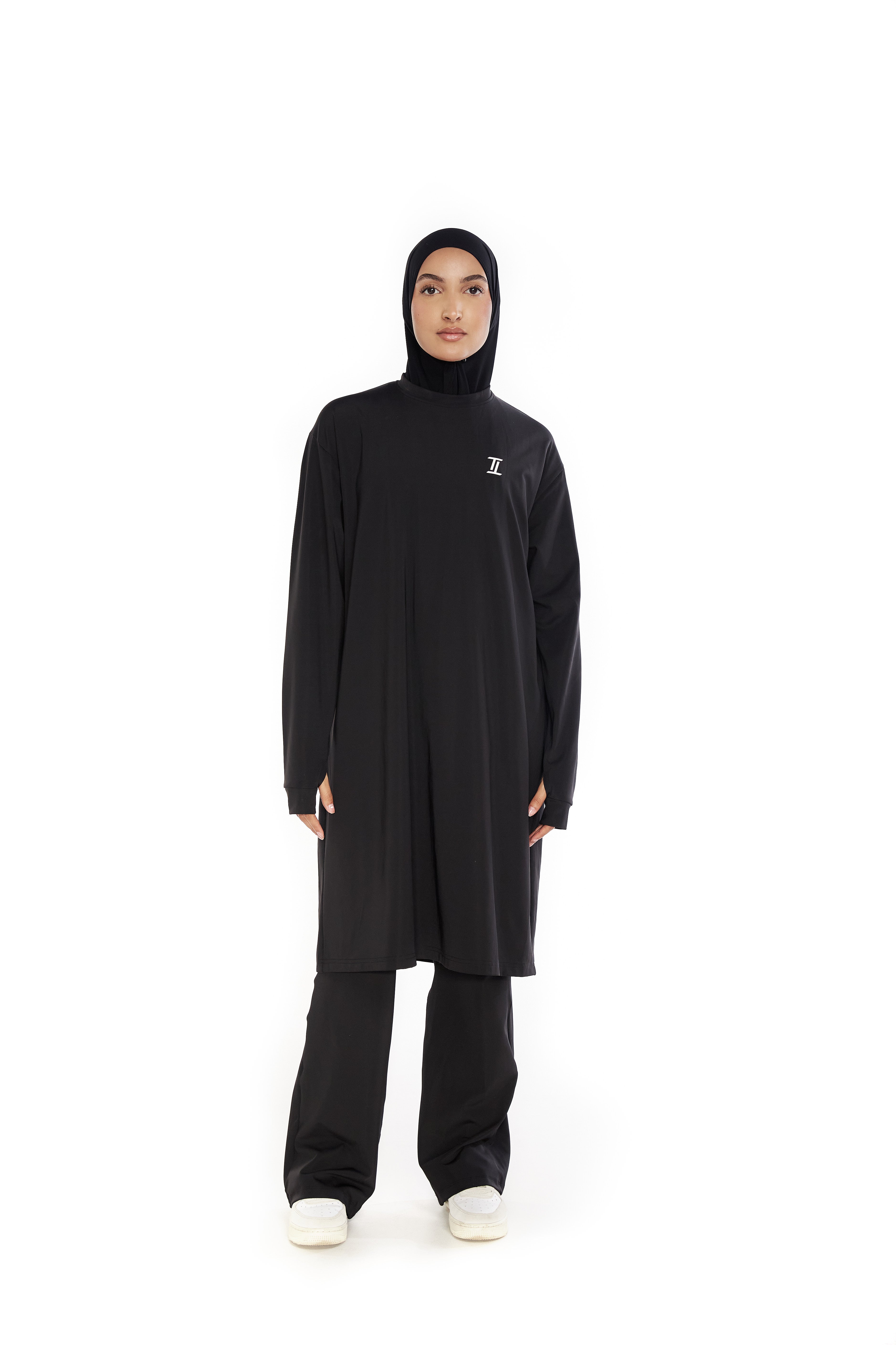 Performance Oversized T-Shirt Black