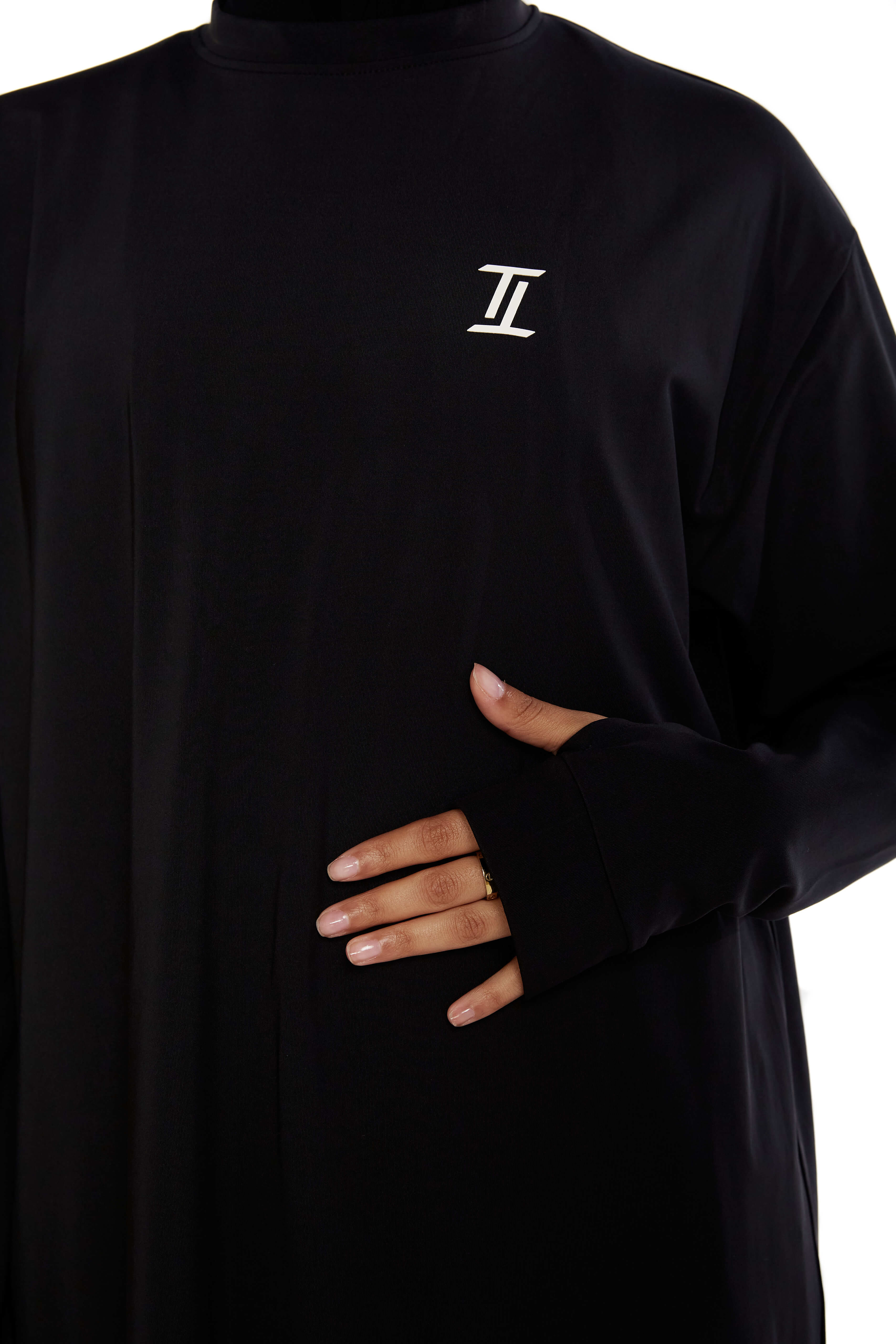 Performance Oversized T-Shirt Black