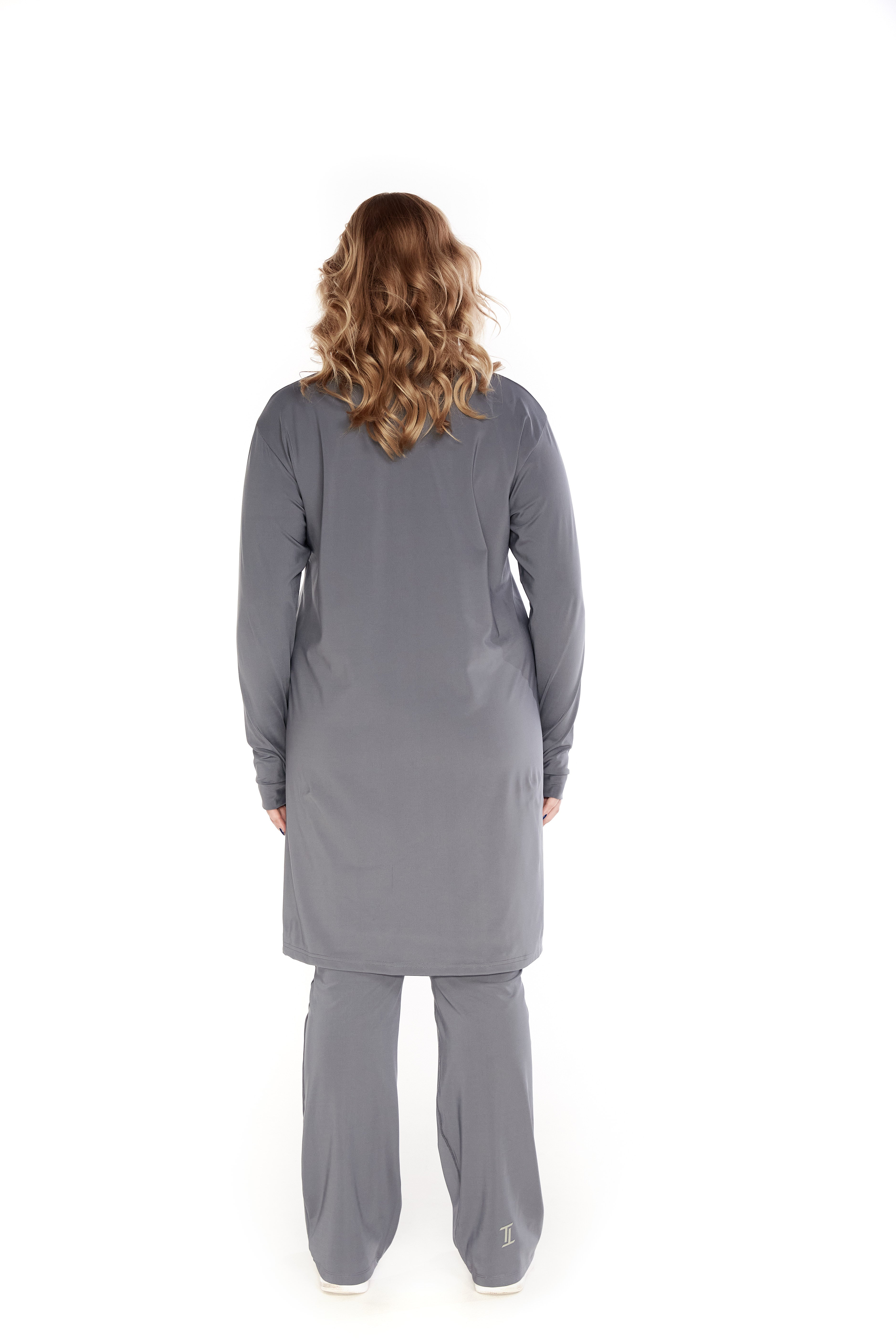 Performance Oversized T-shirt Dark Grey