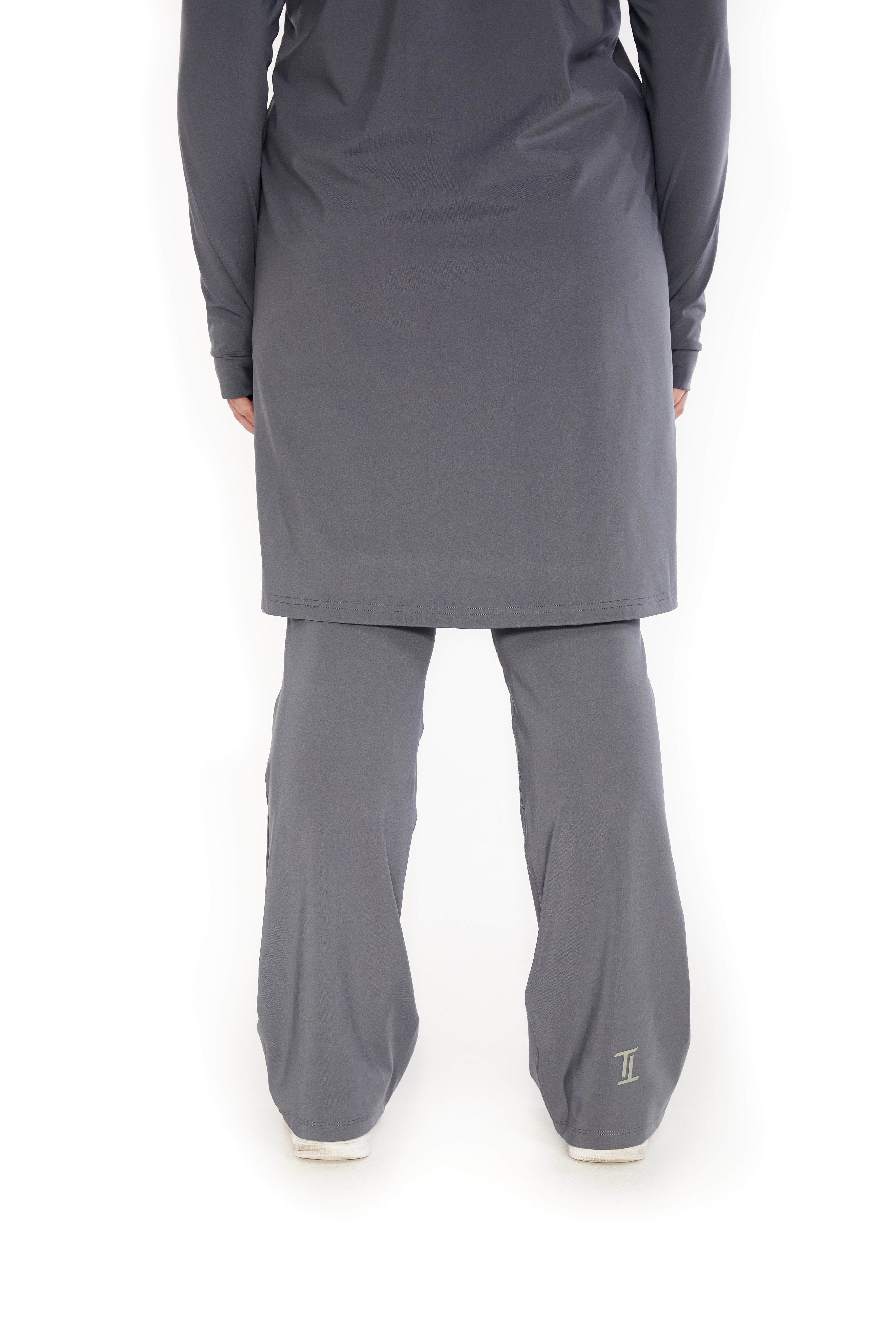 Performance Flared Leggings Dark Grey