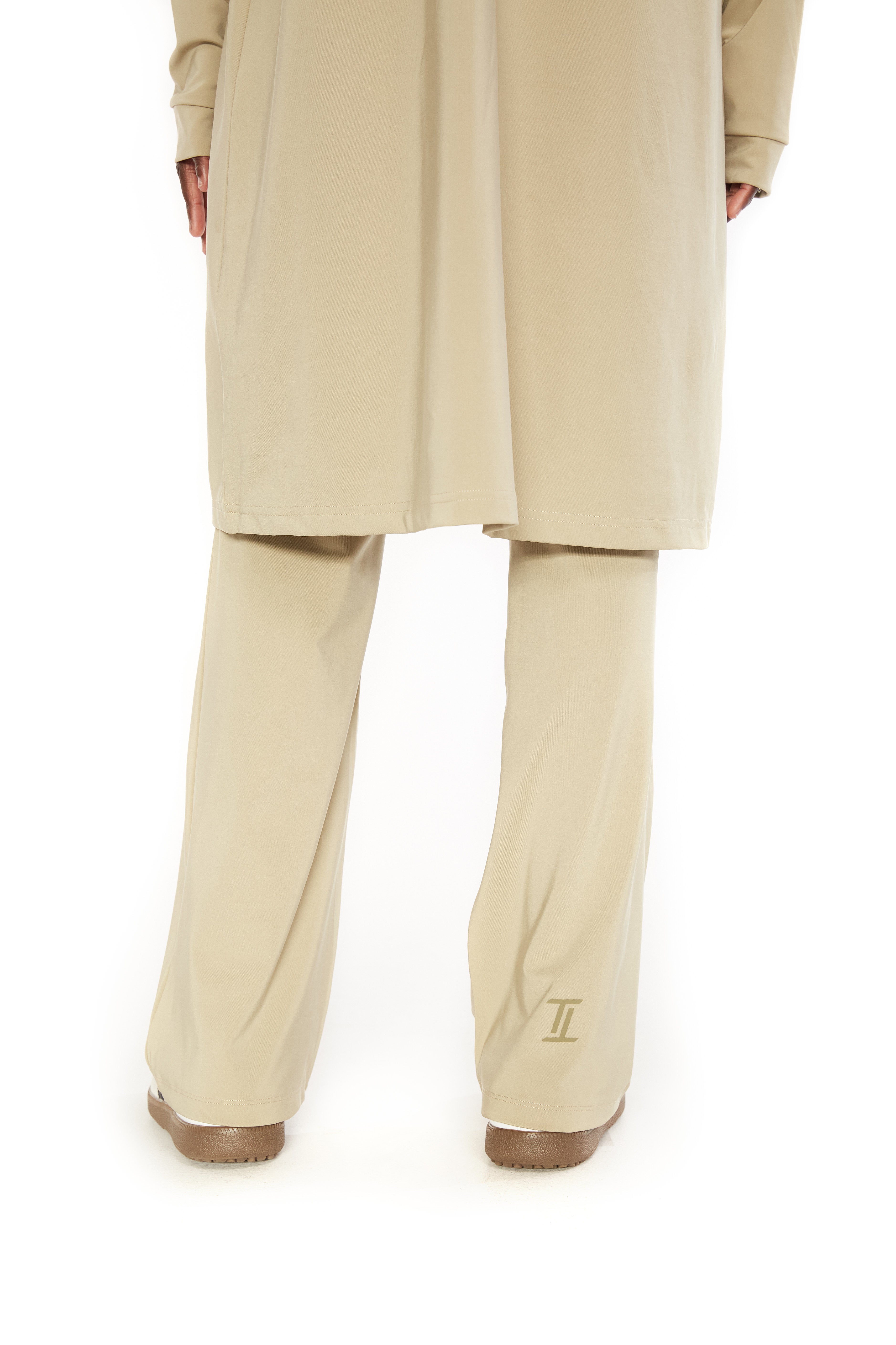 Performance Flared Leggings Khaki