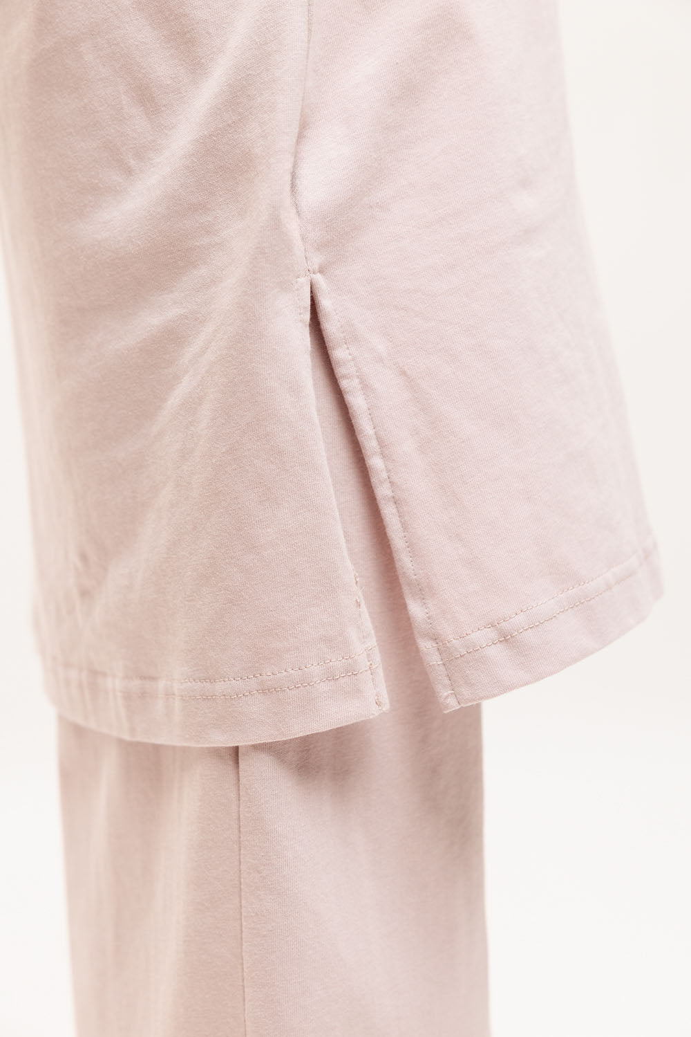 Cotton Training Top Greyish Pink