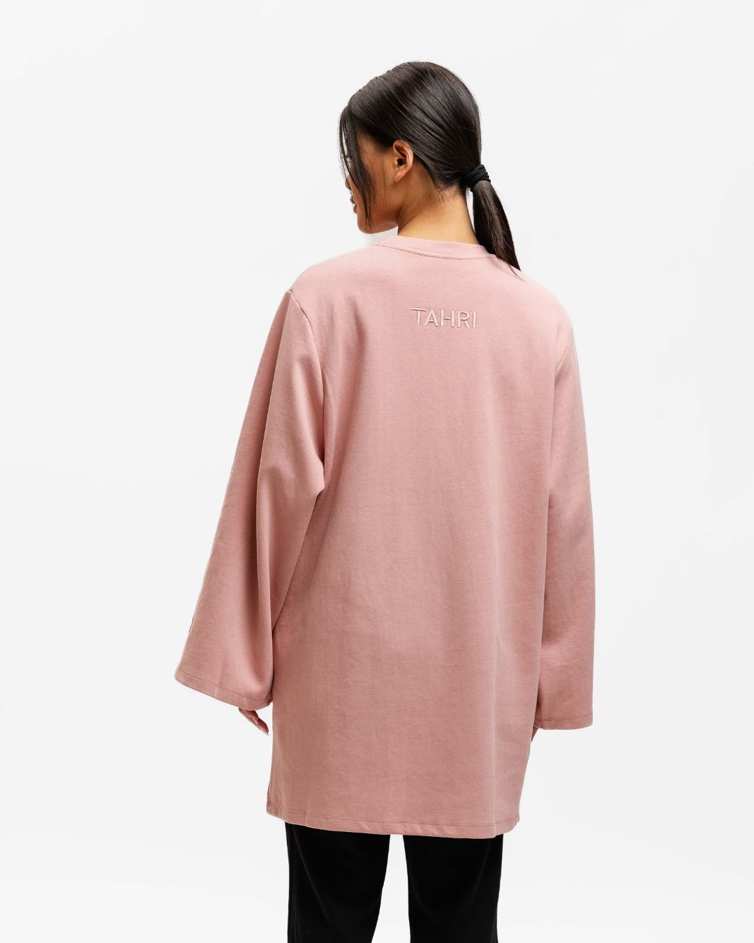 Cotton Oversized T-Shirt Dusty Pink