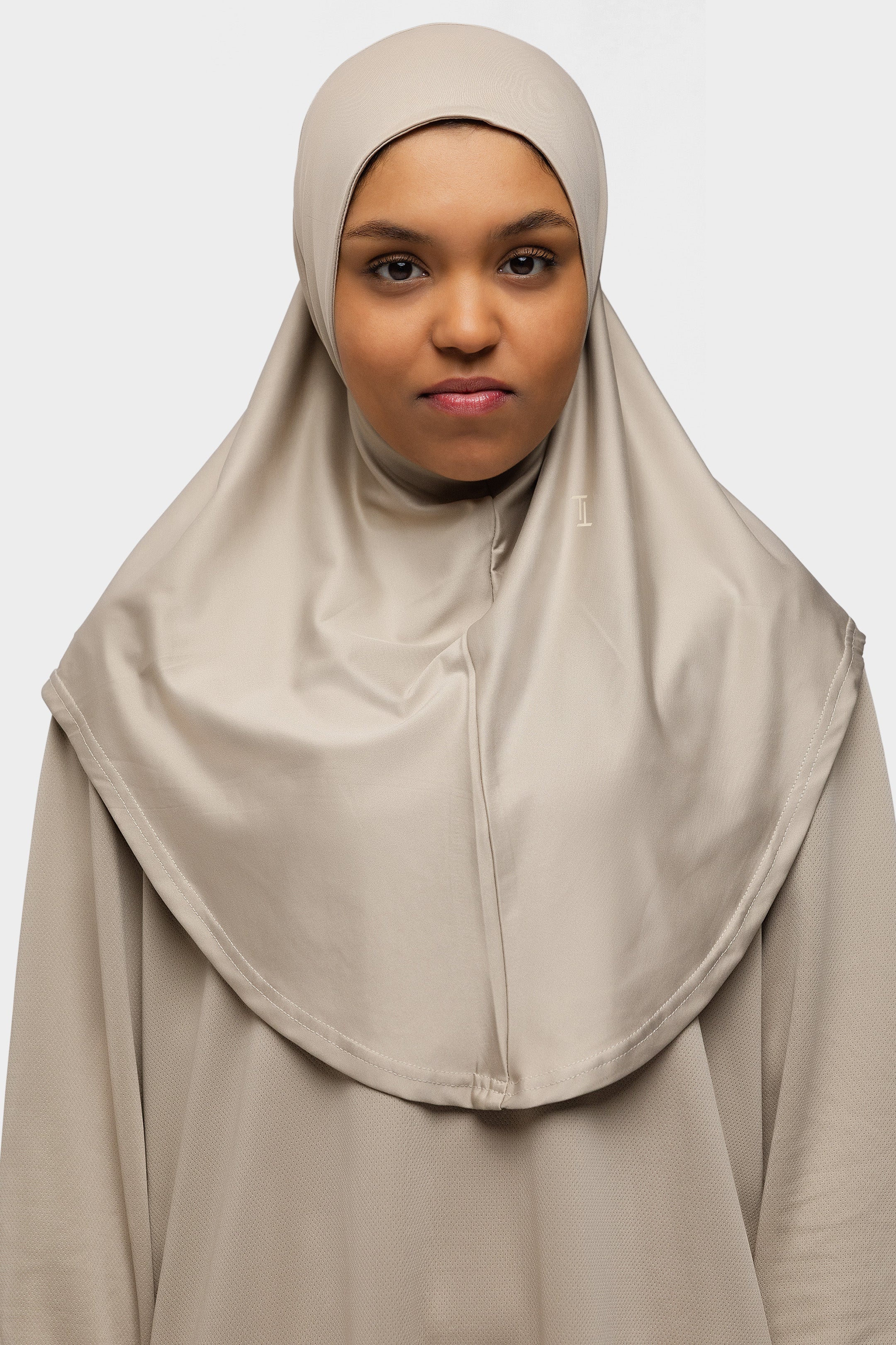 Sports Hijab Soft Taupe