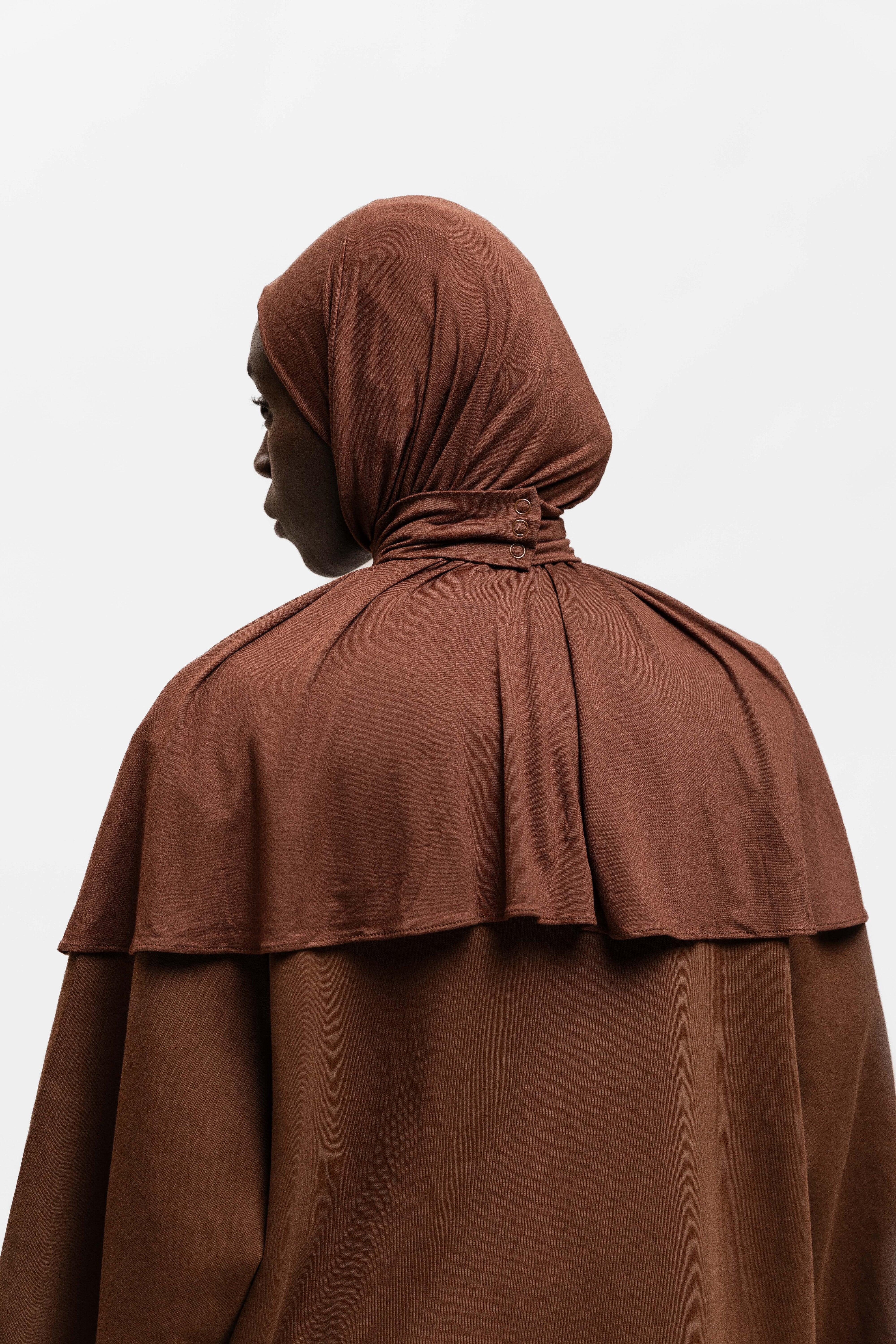 Instant Hijab Chocolate Brown
