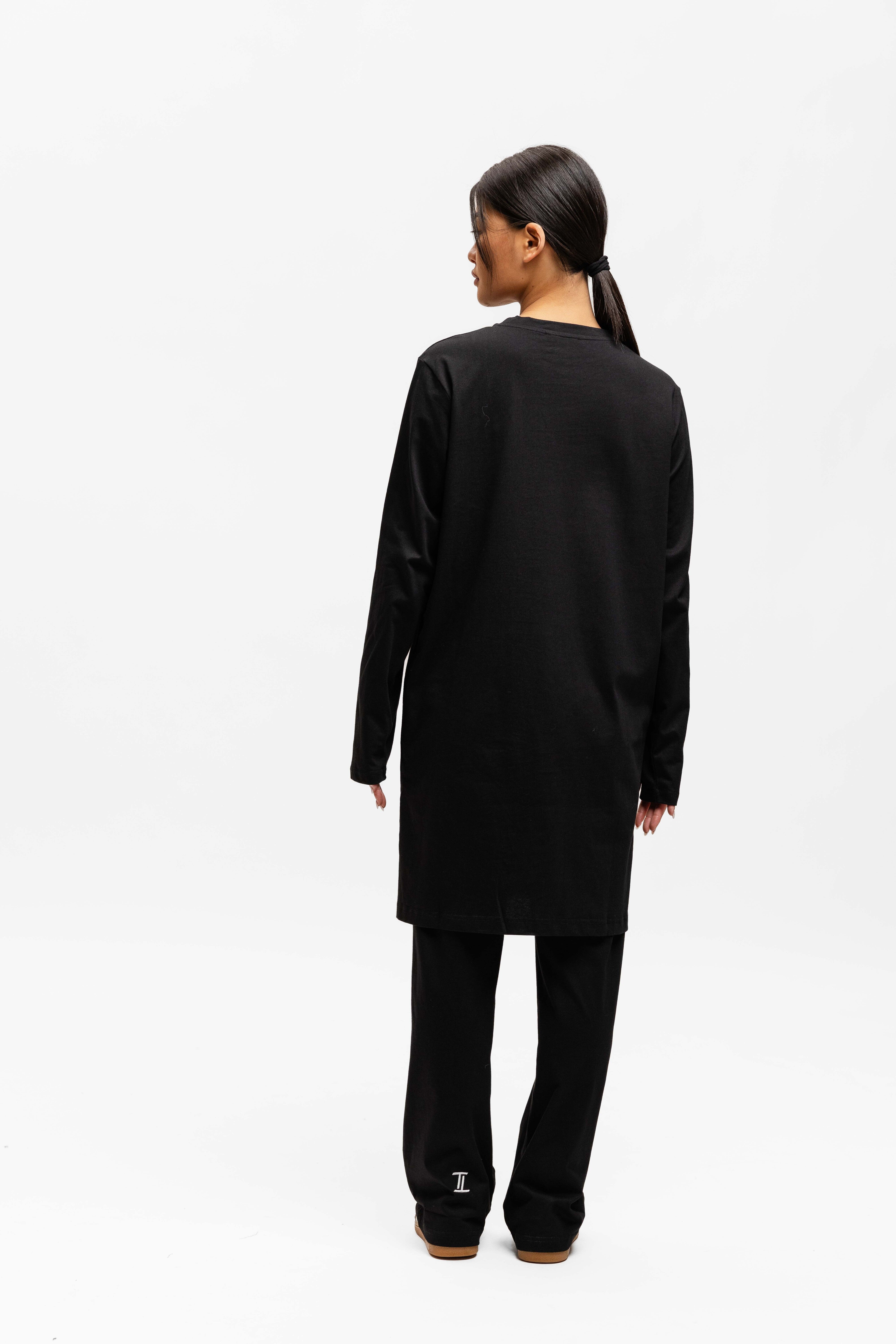 Cotton Training Top Black