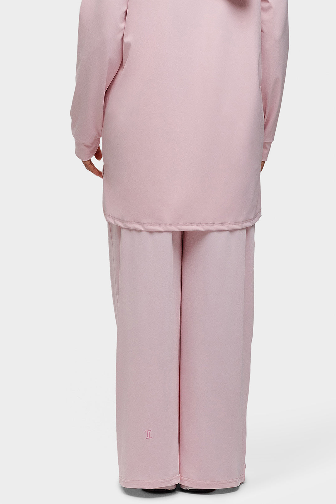 Wide Leg Pants Soft Pink