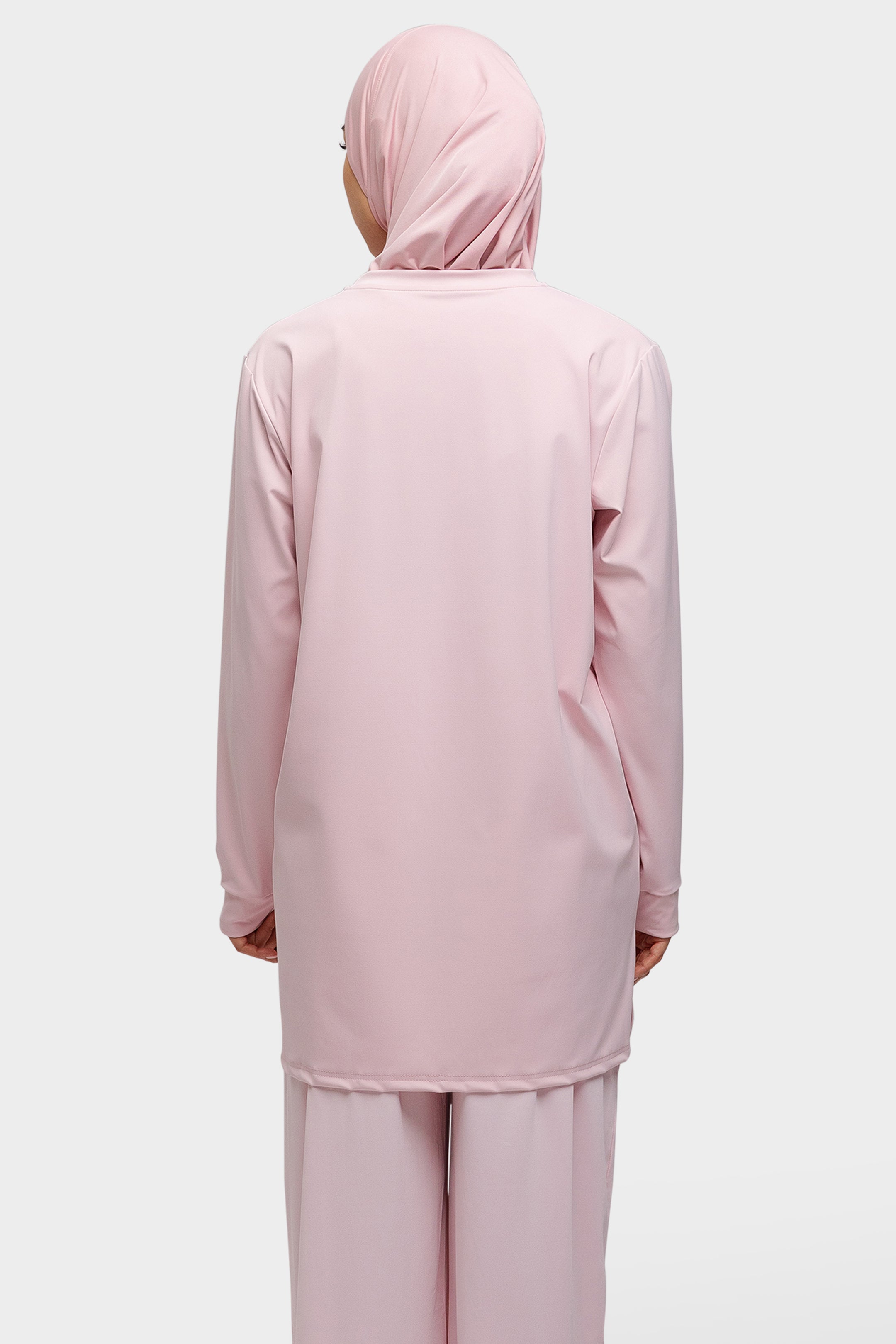 Modest Training Top Soft Pink