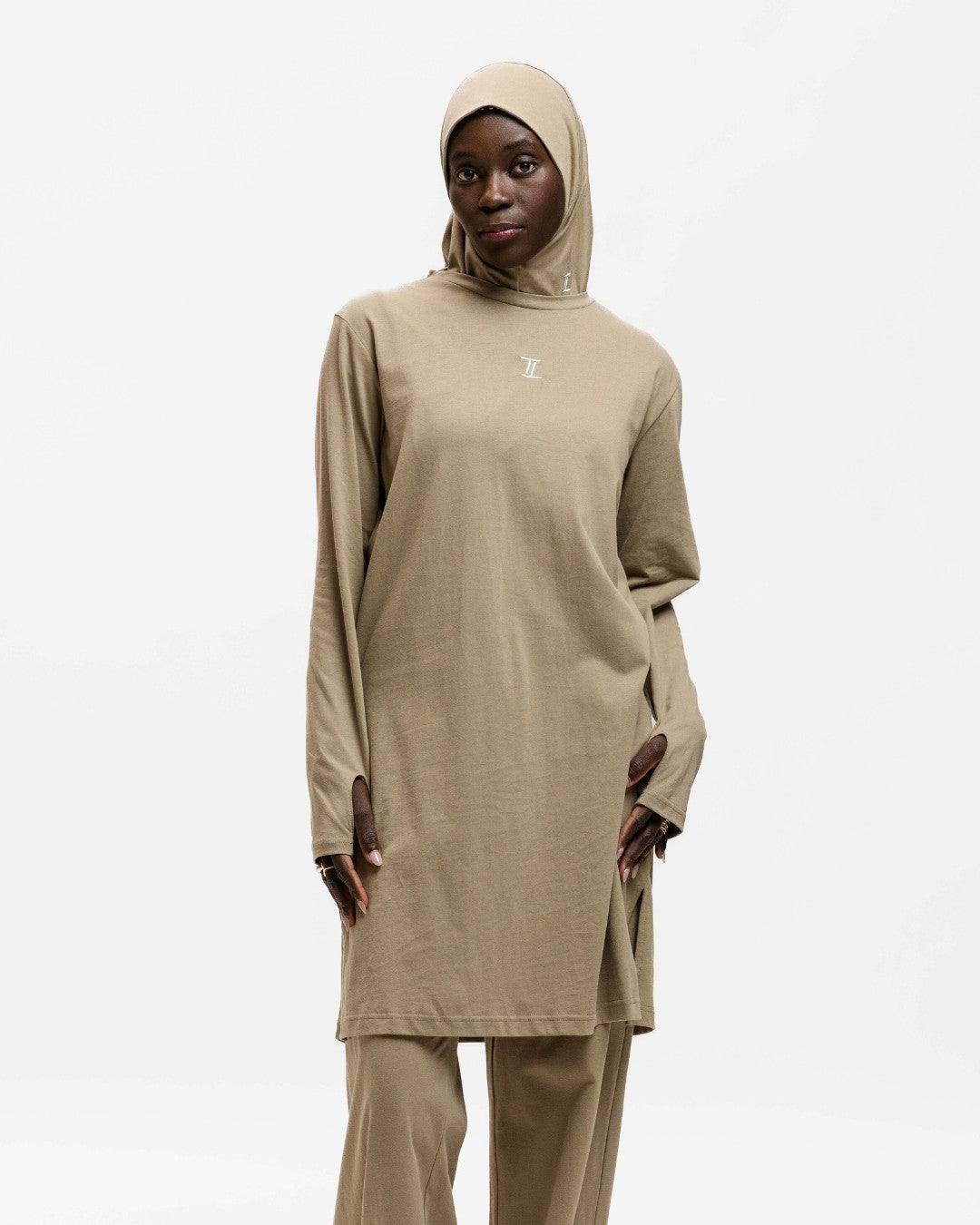 Cotton Training Top Sage