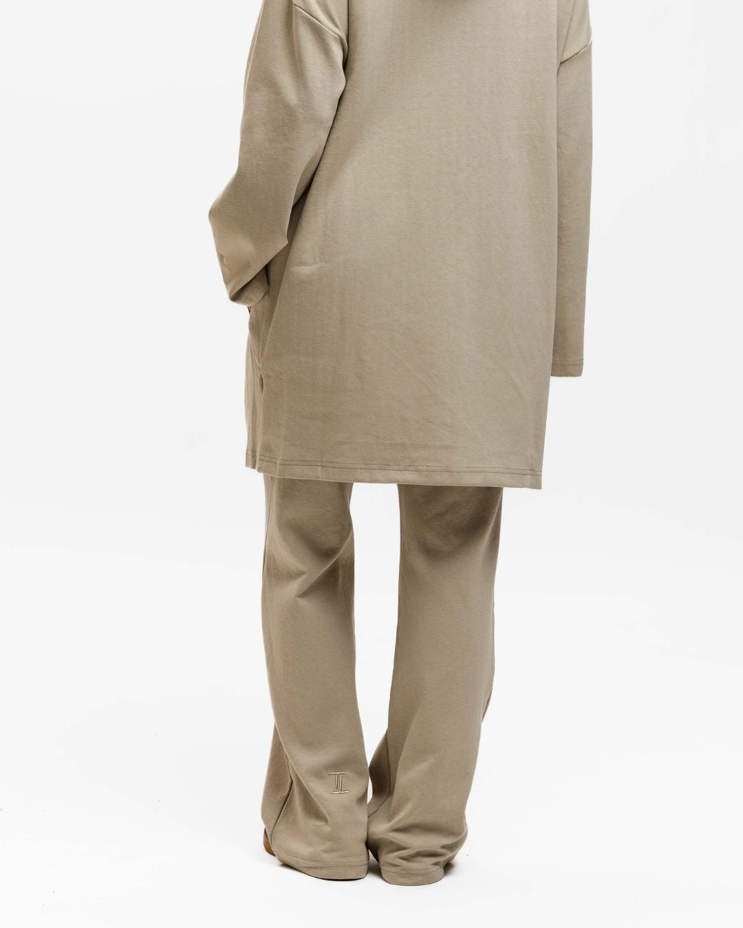 Cotton Joggers Beige