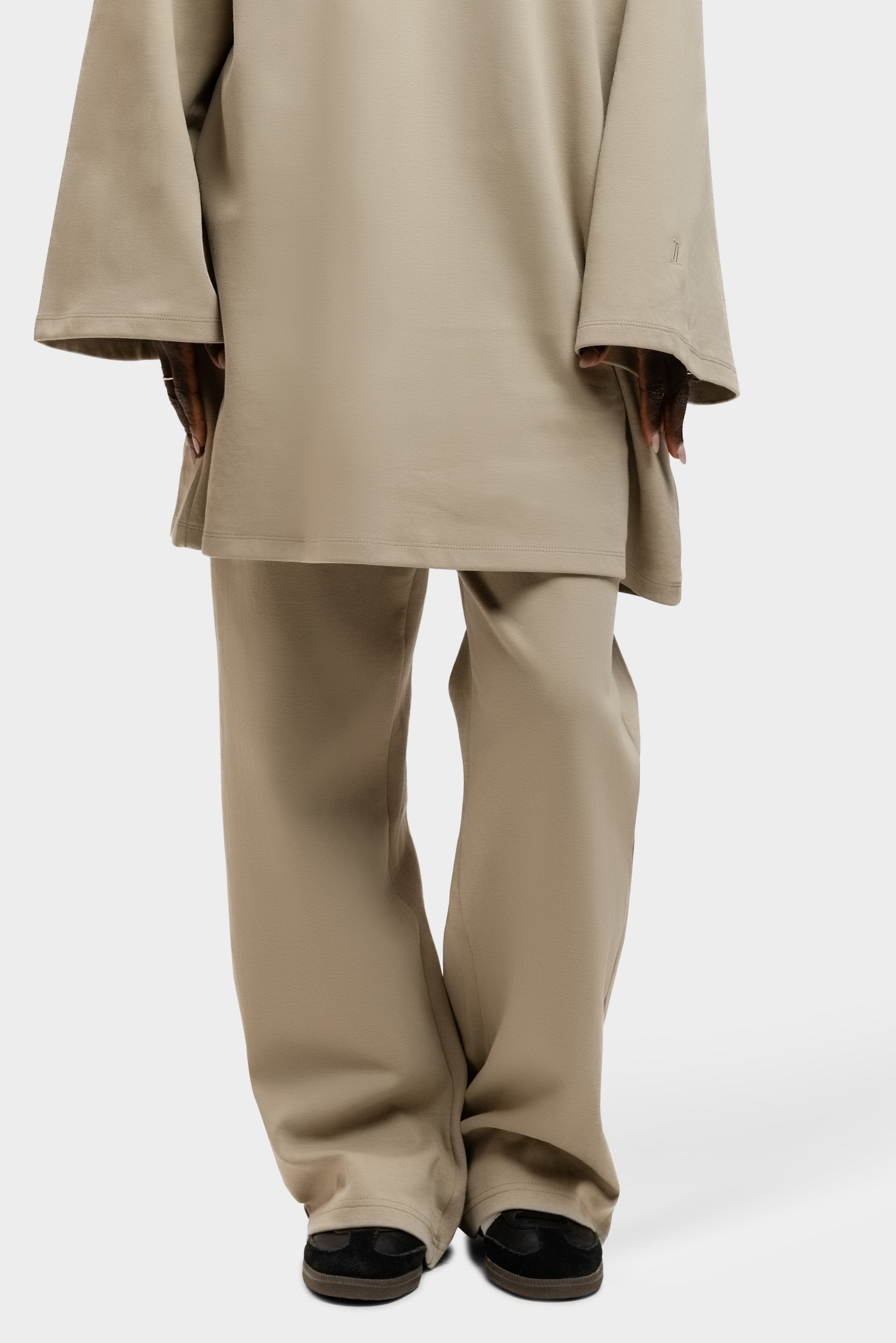 Cotton Joggers Beige