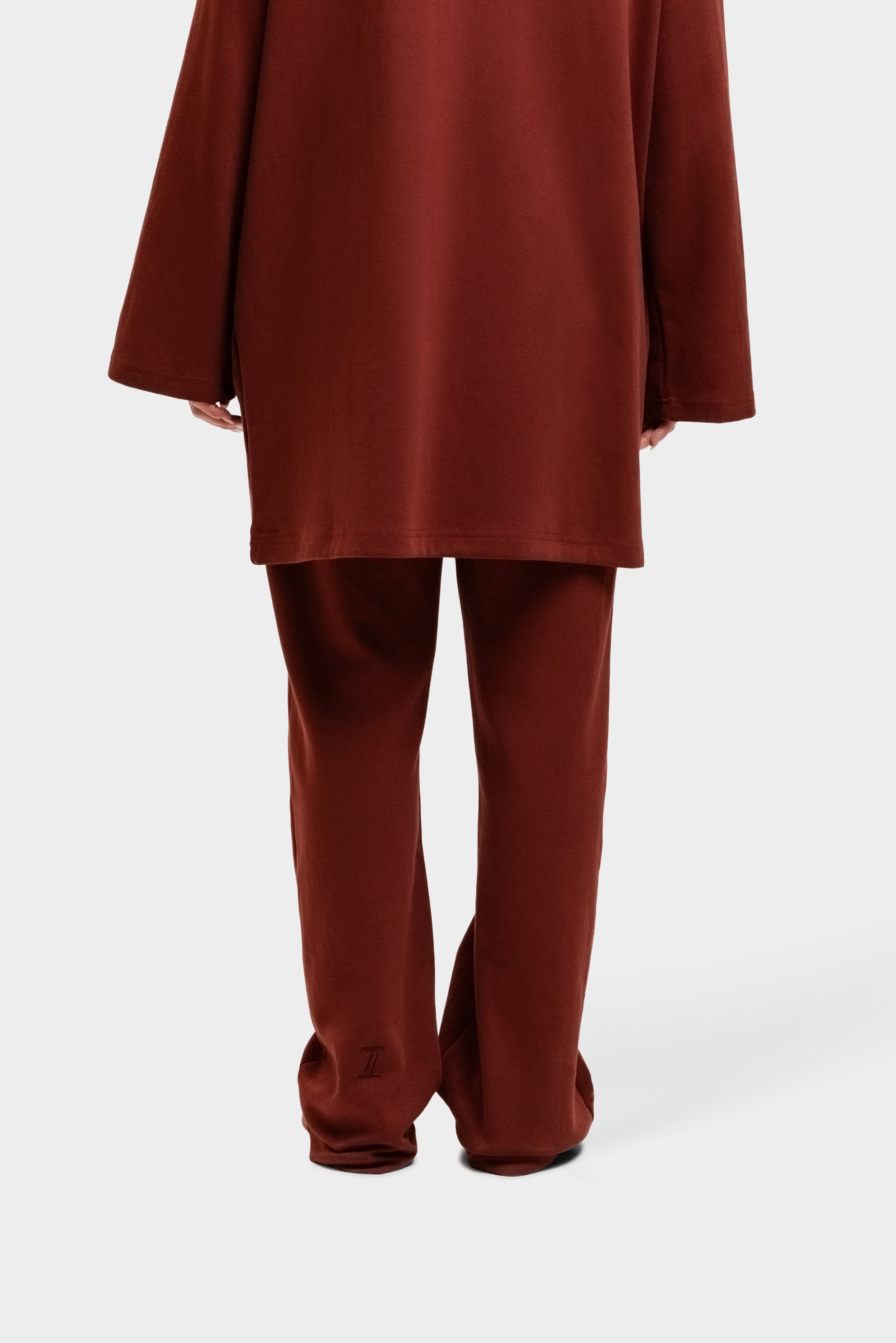 Cotton Joggers Cherry Red