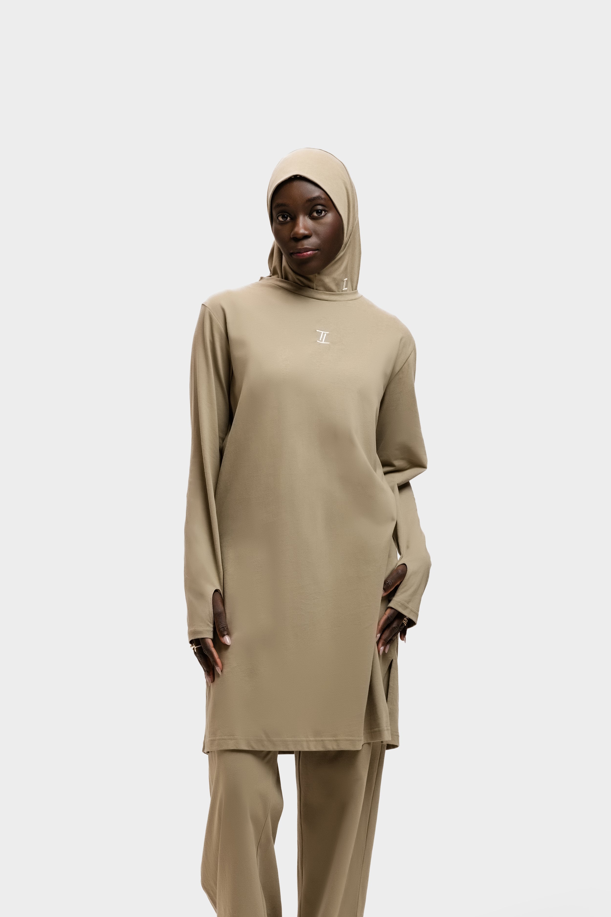 Cotton Training Top Sage